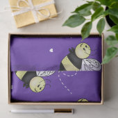 Lila Hummel Seidenpapier (Geschenk)