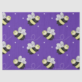 Lila Hummel Seidenpapier
