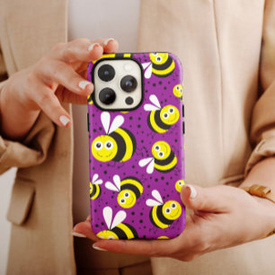 Lila Hummeln iPhone iPhone 14 Case-Mate Hülle