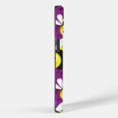 Lila Hummeln iPhone | iPhone 14 Case-Mate Hülle (Rückseite / Rechts)