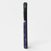 Lila Hydrangea-Blumen Case-Mate iPhone Hülle (Hinten/Links)