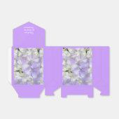 Lila Hydrangea Bridesmaids Vielen Dank Geschenkbox Geschenkschachtel (Ungefaltet)