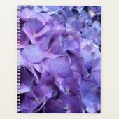 Lila Hydrangea Floral Planer (Vorderseite)