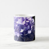 Lila Hydrangea Kaffeetasse (Mittel)