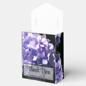 Lila Hydrangea lila Blume lila Geschenkschachtel (Geöffnet)