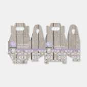 Lila Hydrangea Mason Jar Gastgeschenk Hochzeit Ges Geschenkschachtel (Ungefaltet)