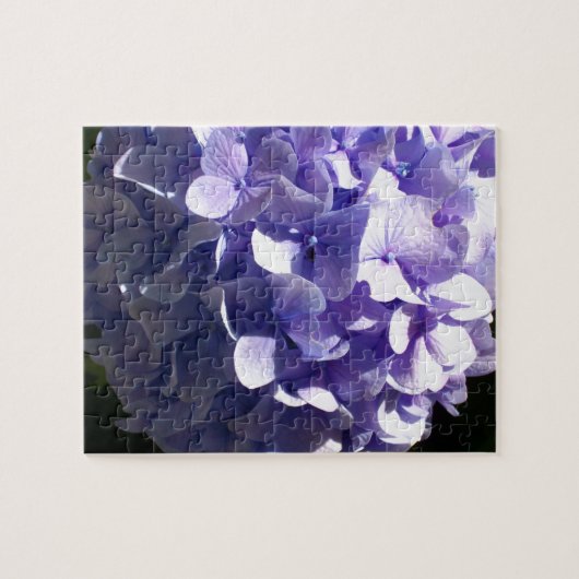 Lila Hydrangea Puzzle (Horizontal)