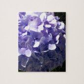 Lila Hydrangea Puzzle (Vertikal)