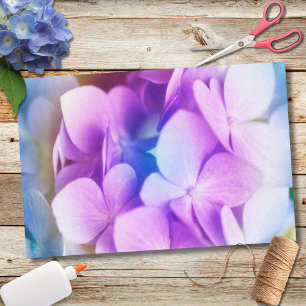 Lila Hydrangea Seidenpapier