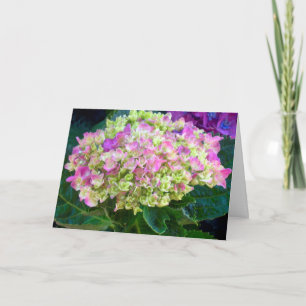 Lila Hydrangea Sweet Friend Karte