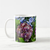 Lila Hydrangea - Tasse (Links)