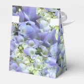 Lila Hydrangea Wedding Geschenkschachtel (Rückseite)