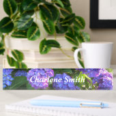 Lila Hydrangeas Namensplakette