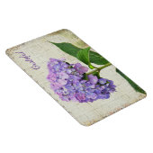 Lila Hydrangee Dankbarkeit Magnet (Rechte Seite)