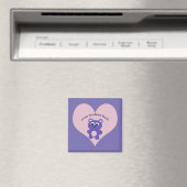 Lila, ich Liebe, dass du viel bewunderst! Magnet (In Situ (Geschirrspüler))