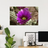 Lila Igel Poster (Heimbüro)