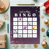 Lila Illustration Weihnachten Bingo Jigsaw Puzzle