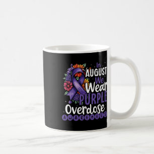 Lila im August Überdosierungsbewusstsein Unterstüt Kaffeetasse