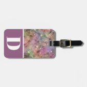 Lila, im Außenbereich Inspiriert Kid-Farbblock Lug Gepäckanhänger (Vorderseite horizontal)