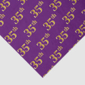 Lila, Imitate Gold 35. (35.) Veranstaltung Seidenpapier (Ausschnitt)
