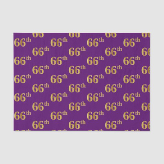 Lila, Imitate Gold 66. (Sechsundsechzigste) Verans Seidenpapier (Vorderseite)