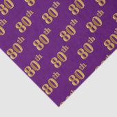 Lila, Imitate Gold 80. (Achtzigste) Veranstaltung Seidenpapier (Ausschnitt)