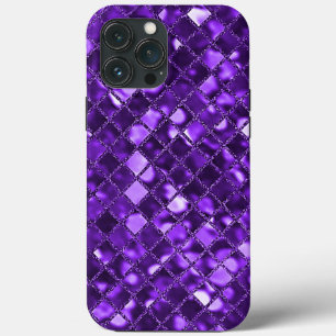 Lila Imitate Mosaikglas Case-Mate iPhone Hülle