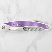 Lila Imitate Pinselmetall-Monogramm-Skripte