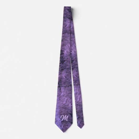 Lila Impressionismus auf der Single-Seite mit Mono Krawatte (Vorderseite)