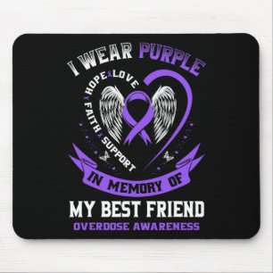 Lila in Erinnerung an die Überdosierung meines bes Mousepad