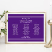 Lila in Erinnerung an unsere Wiedersehen an die Kl Poster