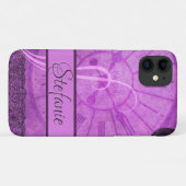 Lila in Paris Case-Mate iPhone Hülle (Rückseite (Horizontal))