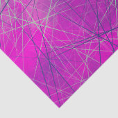 Lila in rosa Netzwerklinien Abstrakt Seidenpapier (Ausschnitt)
