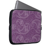 Lila Indischer Henna Laptop Sleeve (Vorne Rechts)