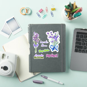 Lila individuell geschnittenes Vinyl-Sticker Aufkleber
