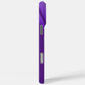 Lila individuelle Name für Retro-Mikrofon Case-Mate iPhone Hülle (Rückseite / Rechts)