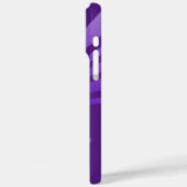 Lila individuelle Name für Retro-Mikrofon Case-Mate iPhone Hülle (Rückseite / Links)