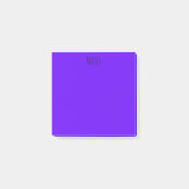 Lila/Indiz Post-it Klebezettel (Vorderseite)