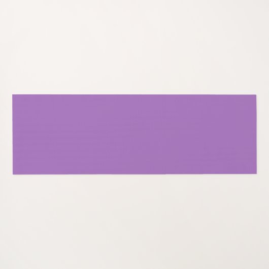 Lila, intuitiv Clear Amethyst Crystal Geode Yogamatte (Rückseite (Horizontal))