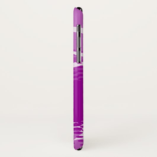 Lila iPhone-Case Case-Mate iPhone Hülle (Hinten/Links)