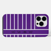 Lila iPhone Hülle (Rückseite (Horizontal))