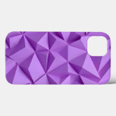 Lila iPhone-Hülle Geometrisch und Chic Case-Mate iPhone Hülle (Rückseite (Horizontal))