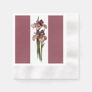Lila Ire Dark Pink Paper Napkin Serviette