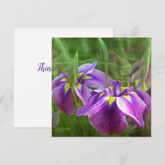 Lila Ire in Motion - Denken Sie an Sie (Vorne/Hinten)