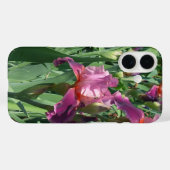 Lila Ire Spring Floral Case-Mate iPhone Hülle (Rückseite (Horizontal))