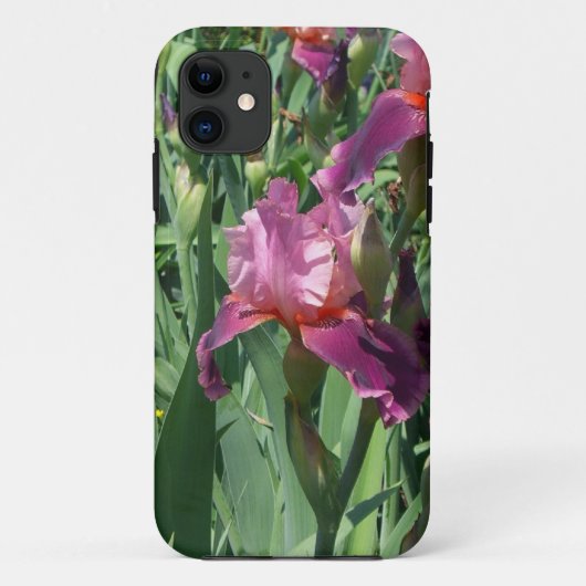 Lila Ire Spring Floral Case-Mate iPhone Hülle (Rückseite)