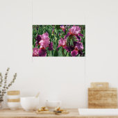 Lila Ire Spring Floral Poster (Küche)