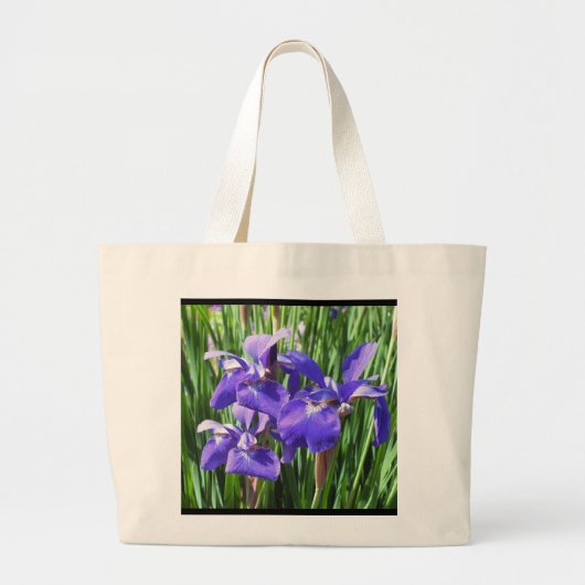 Lila Ire Tote Bag Jumbo Stoffbeutel (Vorne)