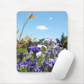 Lila Ire und Sky Mousepad (Mit Mouse)