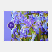 Lila Iren im Mai Personalisiert Fußmatte (Vorderseite)